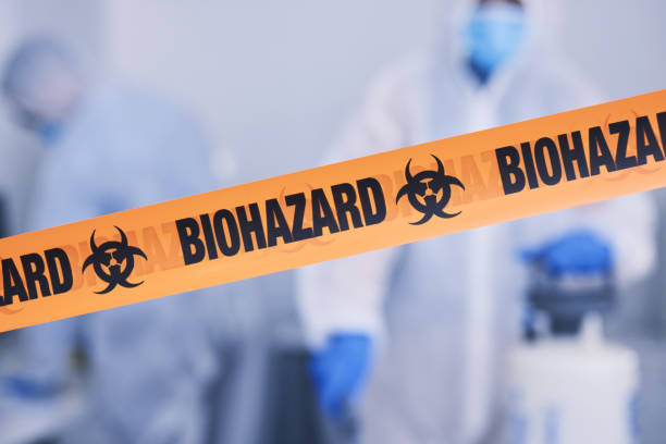 Professional Crime Scene Cleanup technician working in Roanoke, TX